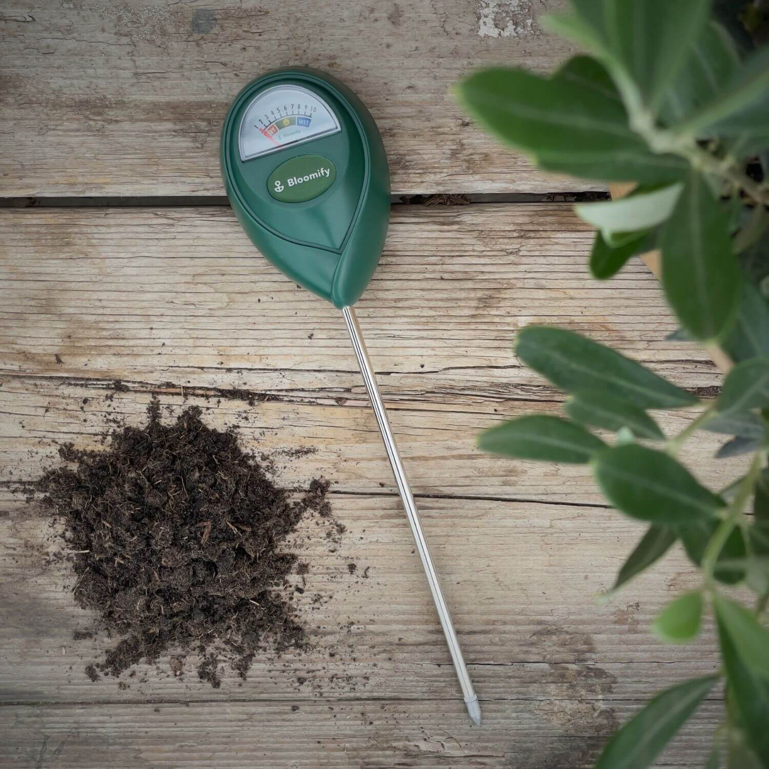 Feuchtigkeitsmesser "Für Topf & Garten"