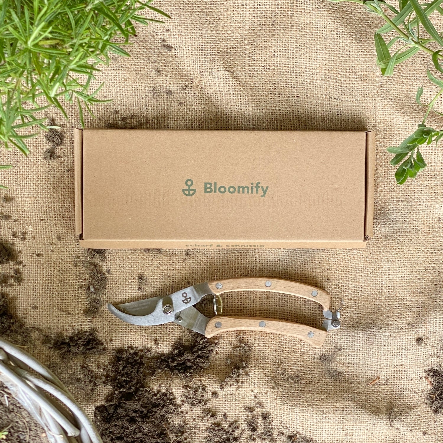 Gartenschere "Scharf & Schnittig"