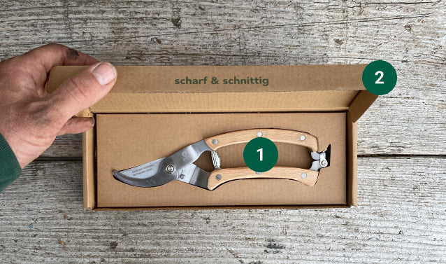 Gratis Gartenschere "Scharf & Schnittig"