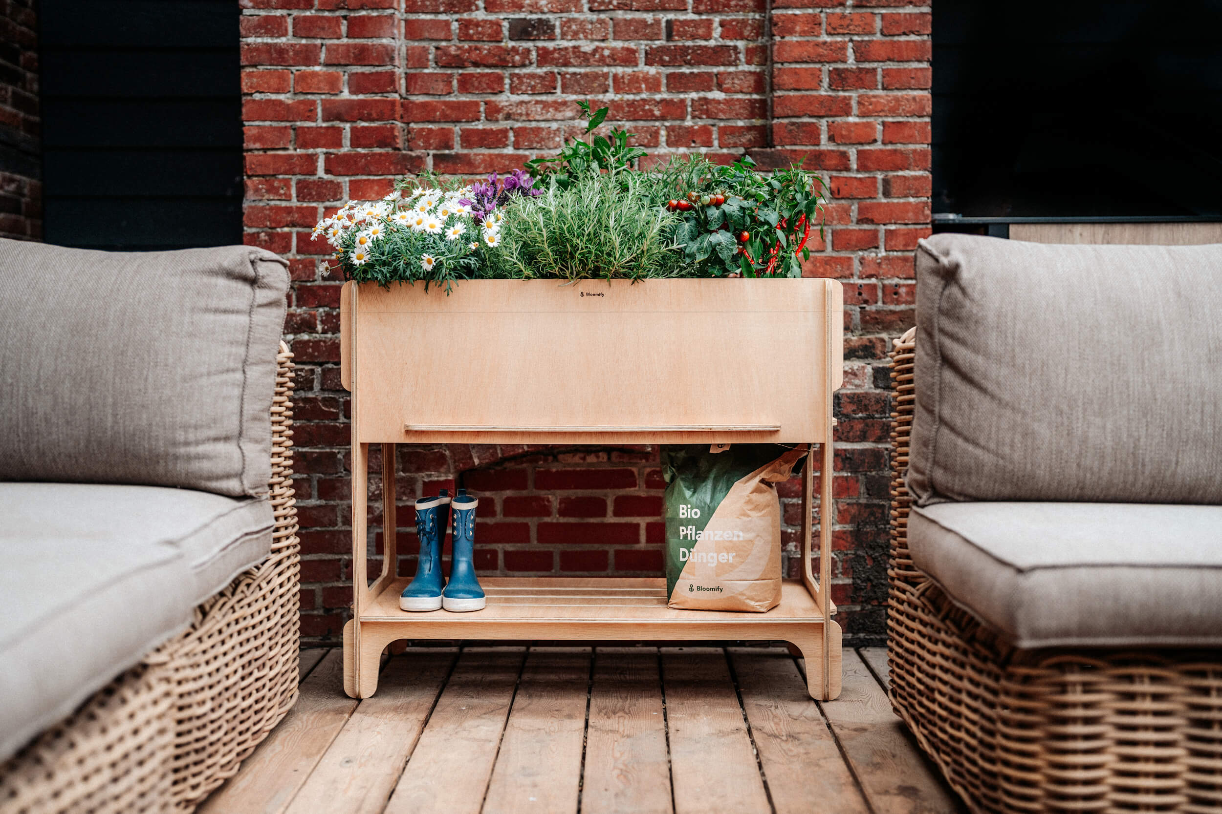 Hochbeet aus Holz "Classic"