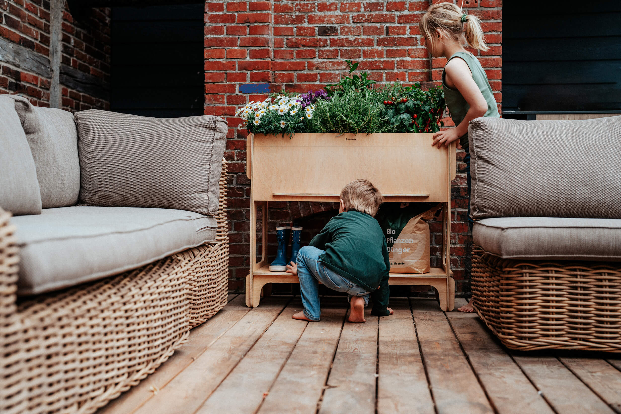Hochbeet aus Holz "Classic"