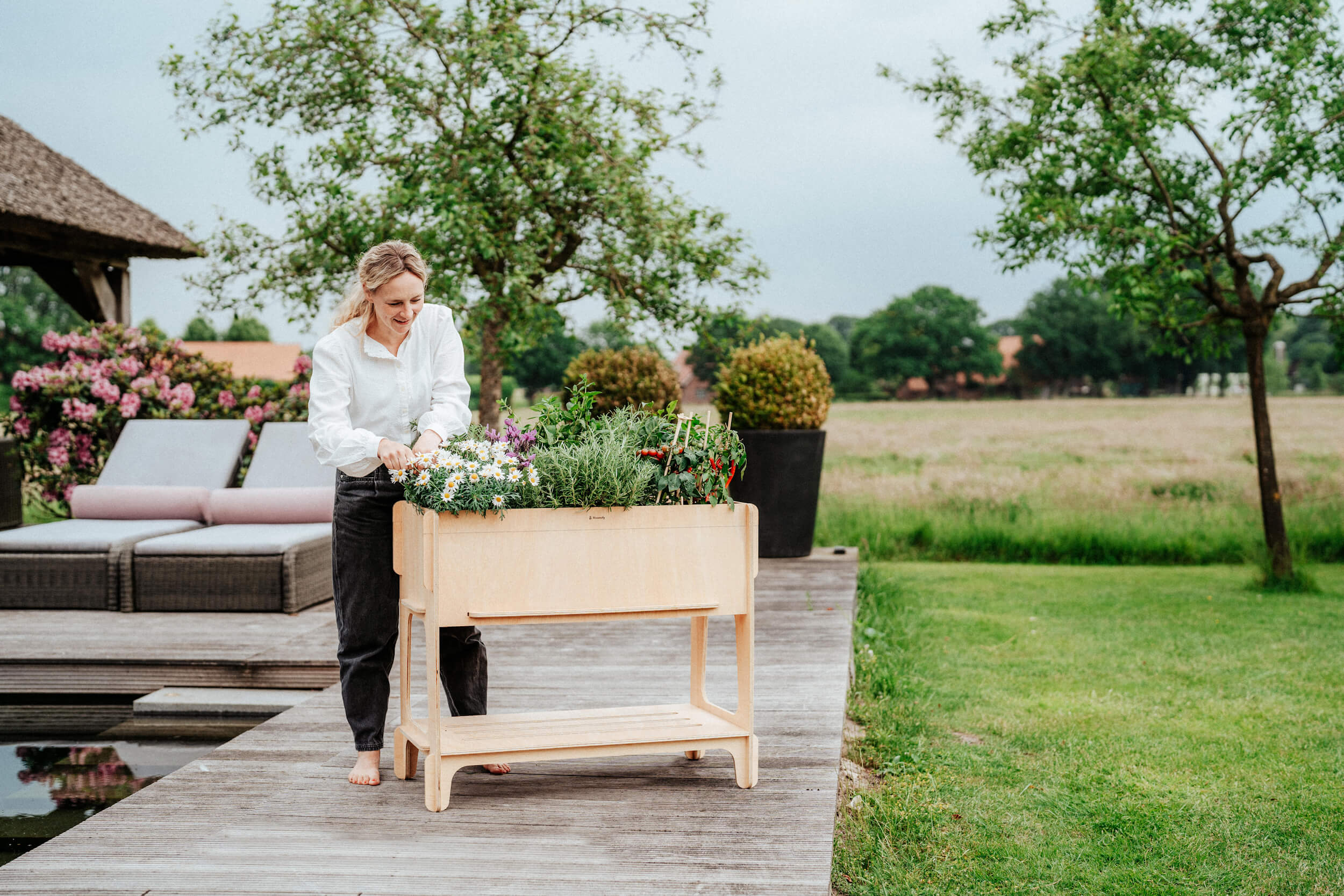 Hochbeet aus Holz "Classic"