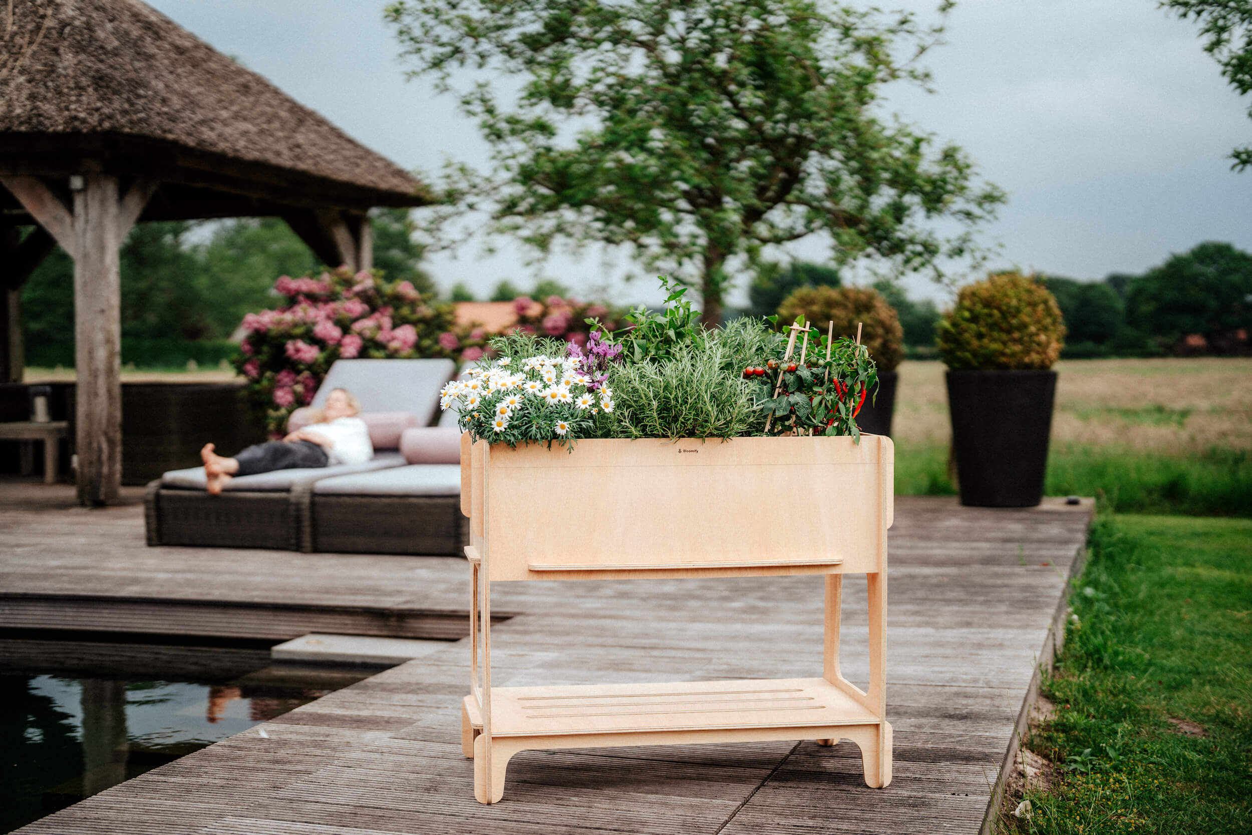 Hochbeet aus Holz "Classic"