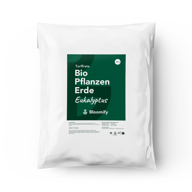 Pflanzenerde torffrei bio "Eukalyptus" (10 L)