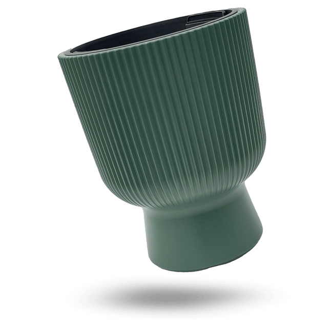 Übertopf mit Sockel Kieferngrün (30 cm)