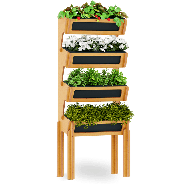 Hochbeet aus Holz "Vertikal"