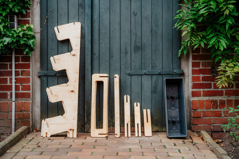 Hochbeet aus Holz "Vertikal"