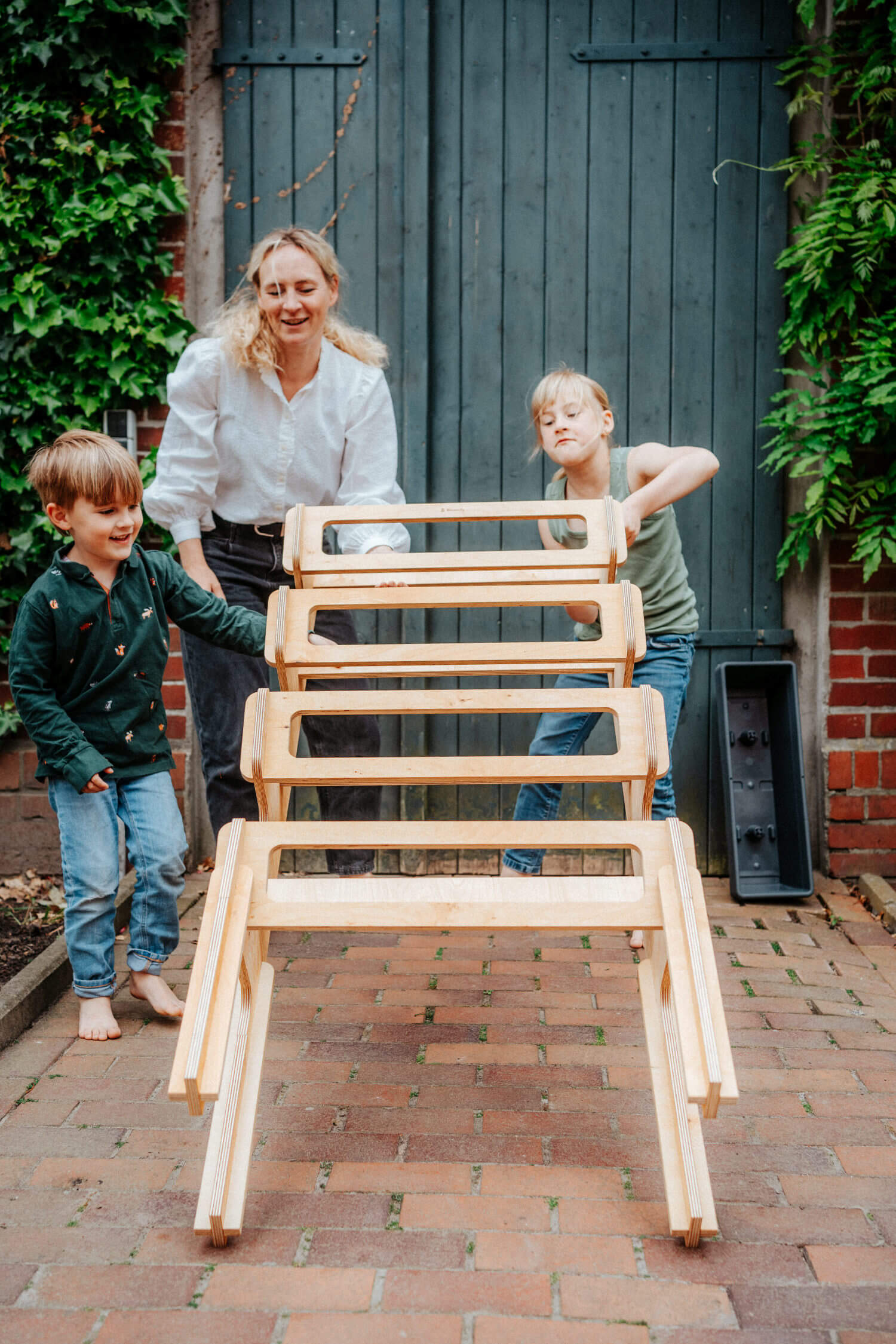 Hochbeet aus Holz "Vertikal"