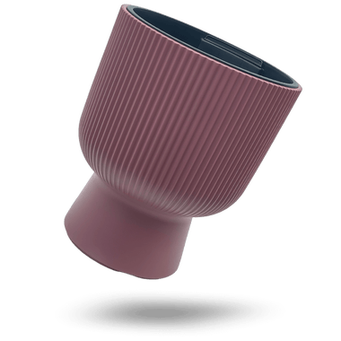 Übertopf mit Sockel Marsala (30 cm)