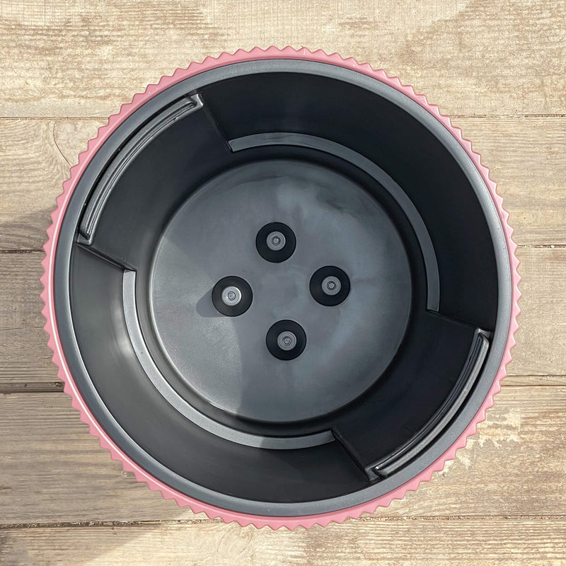 Übertopf mit Sockel Marsala (30 cm)